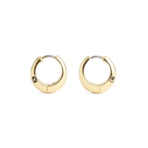 Hallmark+Tubular+Hoop+Earrings