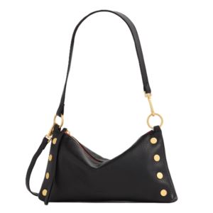Kyle+Small+Shoulder+Bag+Black+Gold