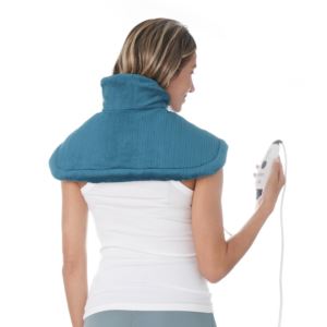 PureRelief+Neck+%26+Shoulder+Heating+Pad+Blue