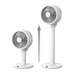 2-in-1+Circulating+Floor+%26+Desk+Fan