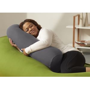 Buddy+Roll+Portable+Body+Pillow+w%2F+Dark+Gray+Cover