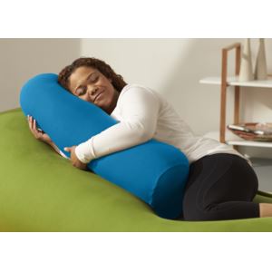 Buddy+Roll+Portable+Body+Pillow+w%2F+Turquoise+Cover