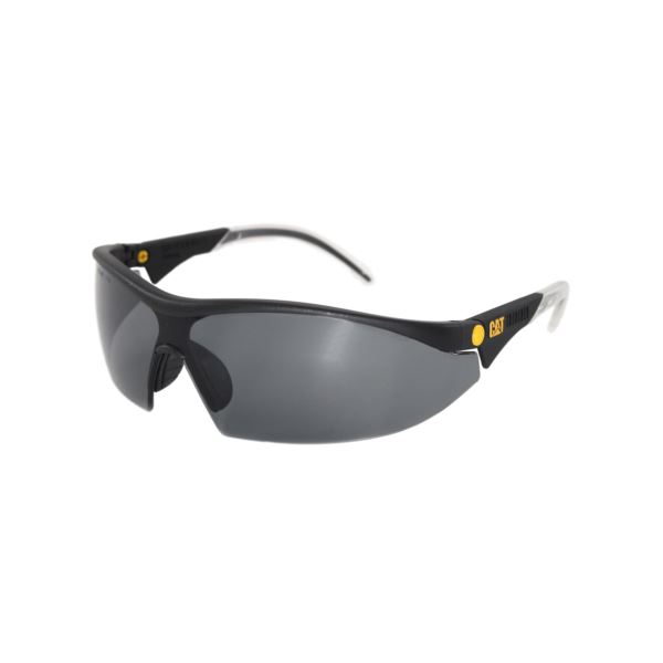 Safety Glasses - Black/Smoke