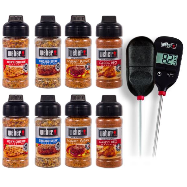 Weber grill seasoning top