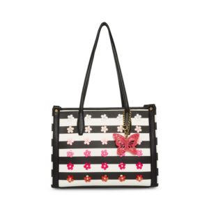Gradient+Garden+Striped+Tote