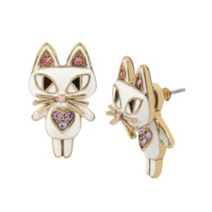 Cat+Front-Back+Earrings+White