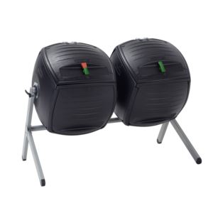 Composter%2C+50+Gallon%2C+Double%2C+Black