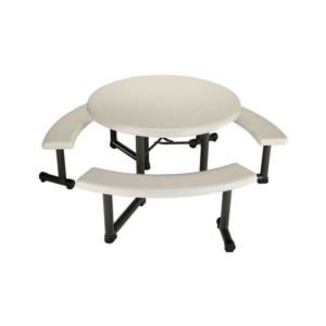 44-Inch+Round+Picnic+Table