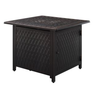Cartney+32%22+Square+Aluminum+LPG+Fire+Pit+Table