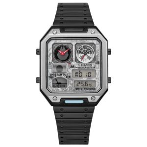 Mens+Quartz+Star+Wars+Millennium+Falcon+Stainless+Steel+Watch+SilverTone+Dial
