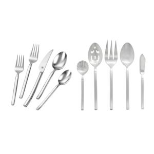 45pc+Opus+Satin+Flatware+Set