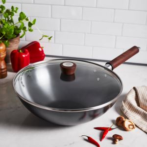Dragon+12%22+Carbon+Steel+Wok+w%2F+Lid