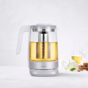 Enfinigy+1.7L+Glass+Kettle+Silver%2FWhite