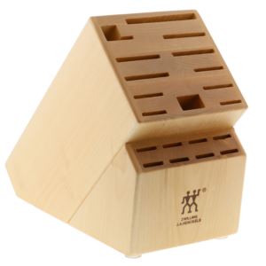 20+Slot+Hardwood+Knife+Block+-+Empty+Ash