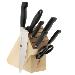 Four+Star+8pc+Knife+Block+Set+Natural