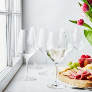 Predicat+6pc+Burgundy+White+Wine+Glass+Set