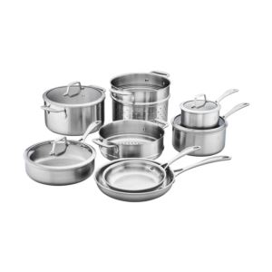 Spirit+3-Ply+12pc+Stainless+Steel+Cookware+Set