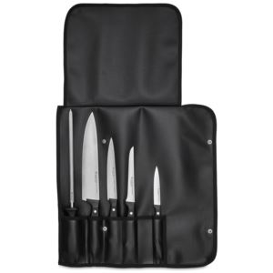 6pc+Gourmet+Chef%27s+Starter+Set+w%2F+Knife+Roll