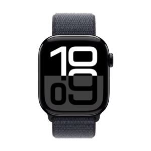 Watch+Series+10+GPS+46mm+Jet+Black+Aluminum+Case+w%2F+Ink+Sport+Loop+Band