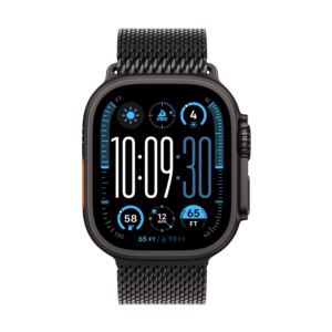 Watch+Ultra+2+GPS+%2B+Cellular+49mm+Black+Titan+Case+w%2F+Sm+Black+Titan+Milanese