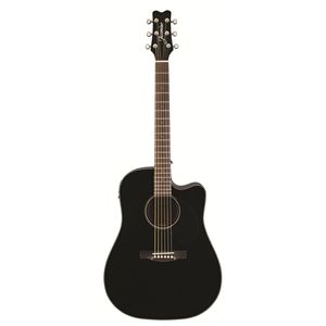 Jasmine+Dreadnought+Cutaway+Acoustic-Electric+Guitar