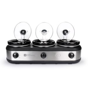 Triple+2.5qt+Buffet+Server+Stainless