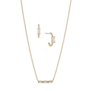 Hoop%2BEarrings%2Band%2BCZ%2BBar%2BNecklace