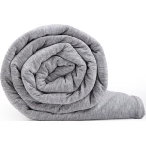 HUSH+Iced+2.0+Original+Cooling+Weighted+Blanket+-+King+30+lb+-+Light+Grey