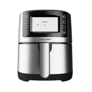 qt+Vivid+Series+Touchscreen+Air+Fryer+Stainless+Steel