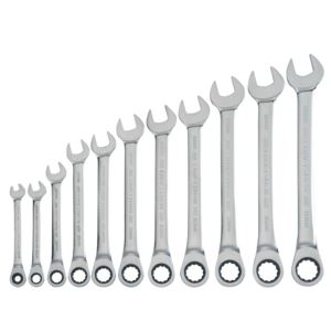 11pc+MM+Ratcheting+Combination+Wrench+Set