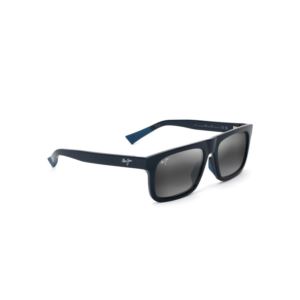Opio+Polarized+Sunglasses+Shiny+Blue+Frame+Neutral+Gray+Lens