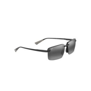 Laulima+Polarized+Sunglasses+Matte+Black+Frame+Neutral+Gray+Lens
