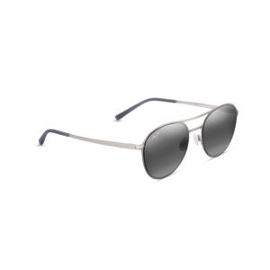 Half+Moon+Polarized+Sunglasses+Titanium+Frame+Neutral+Gray+Lens