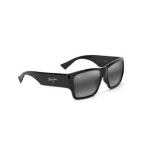 Kaolu+Polarized+Sunglasses+Shiny+Black+Frame+Neutral+Gray+Lens