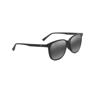 Ilikea+Asian+Fit+Polarized+Sunglasses+Matte+Black+Frame+Neutral+Gray+Lens