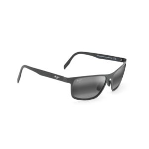 Anemone+Polarized+Sunglasses+Satin+Black+Frame+Neutral+Gray+Lens