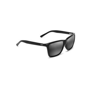 Cruzem+Polarized+Sunglasses+Black+Gloss+Frame+Neutral+Gray+Lens