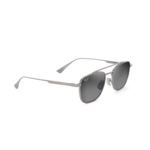 Kahana+Polarized+Sunglasses+Dark+Ruthenium+Frame+Neutral+Gray+Lens