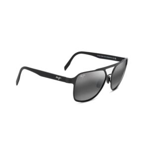 nd+Reef+Polarized+Sunglasses+Satin+Black+Frame+Neutral+Gray+Lens