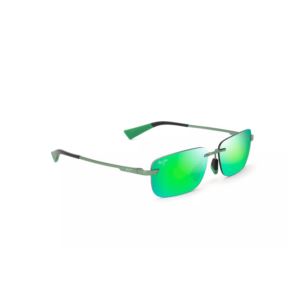 Lanakila+Polarized+Sunglasses+Matte+Green+Frame+MAUIGreen+Lens