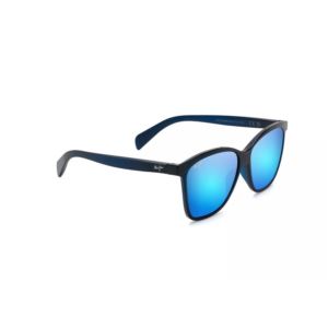 Liquid+Sunshine+Polarized+Sunglasses+Translucent+Navy+Frame+Blue+Hawaii+Lens