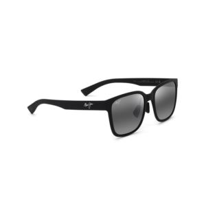 Paulele+Asian+Fit+Polarized+Sunglasses+Matte+Black+Frame+Neutral+Gray+Lens