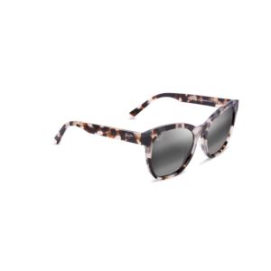 Alulu+Lane+Polarized+Sunglasses+White+Tokyo+Tortoise+Frame+Neutral+Gray+Lens