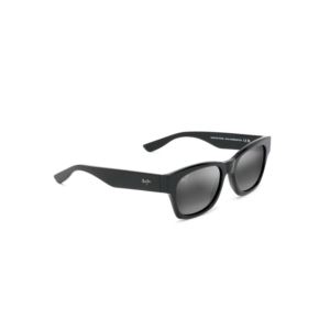 Valley+Isle+Polarized+Sunglasses+Black+Gloss+Frame+Neutral+Gray+Lens