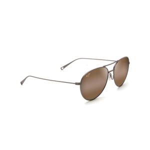 Walaka+Polarized+Sunglasses+Satin+Sepia+Frame+HCL+Bronze+Lens