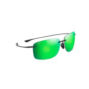 Hema+Polarized+Sunglasses+Matte+Black+Frame+MAUIGreen+Lens