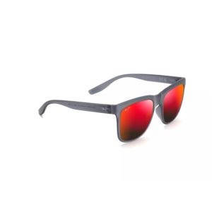 Pehu+Polarized+Sunglasses+Matte+Gray+Frame+Hawaii+Lava+Lens