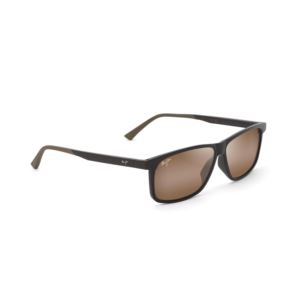 Pulama+Polarized+Sunglasses+Matte+Brown+Frame+HCL+Bronze+Lens
