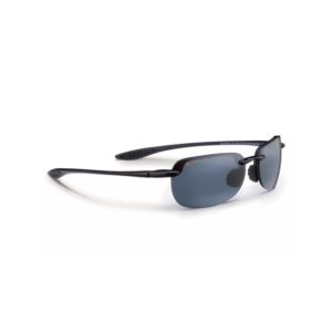 Sandy+Beach+Polarized+Sunglasses+Gloss+Black+Frame+Neutral+Gray+Lens