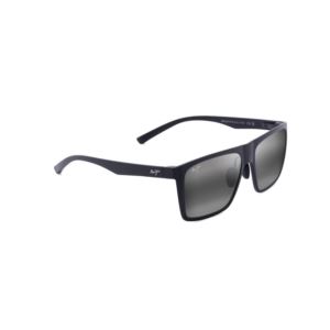 Honokalani+Polarized+Sunglasses+Matte+Black+Frame+Neutral+Gray+Lens